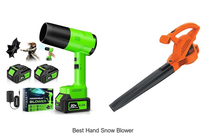 Top 15 Best Hand Snow Blower That Will Amaze You Today