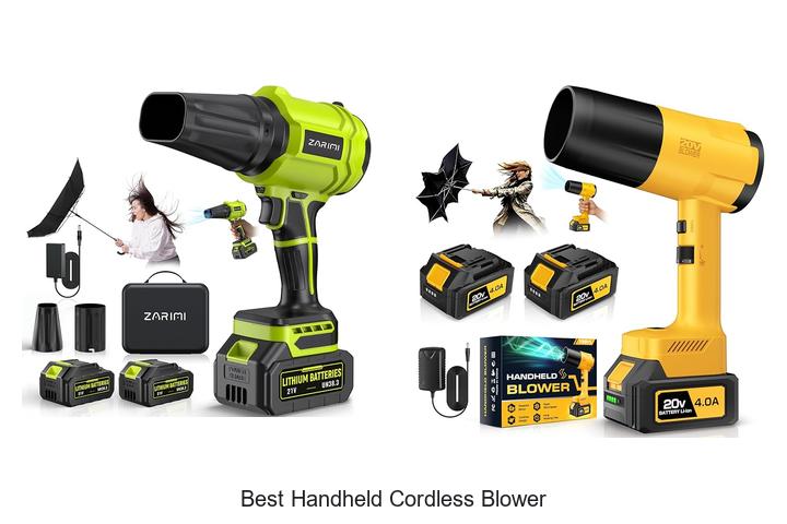 Best Handheld Cordless Blower That Blows Away Competition