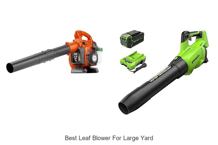 Top 15 Best Leaf Blower for Large Yard That Will Amaze You