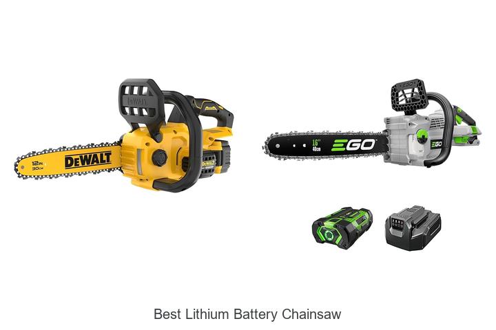 Top 15 Best Lithium Battery Chainsaw That Will Shock You