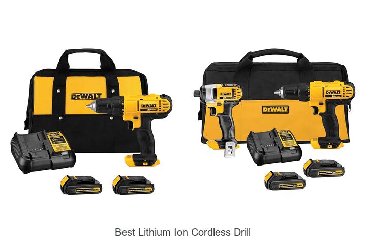 Top 10 Best Lithium Ion Cordless Drill You Must Own Now