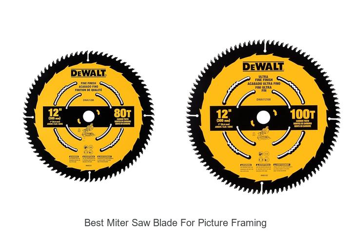 Top 15 Best Miter Saw Blade for Picture Framing Revealed!