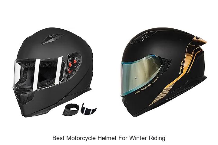 Top 10 Best Motorcycle Helmet For Winter Riding Reviewed!