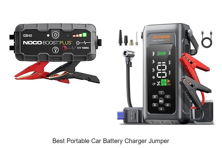 Top 10 Best Portable Car Battery Charger Jumper Revealed!
