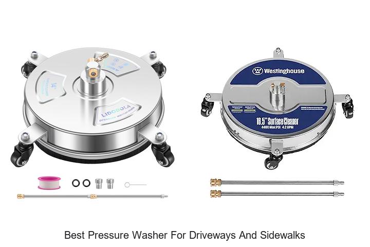 Top 10 Best Pressure Washer for Driveways and Sidewalks Guide