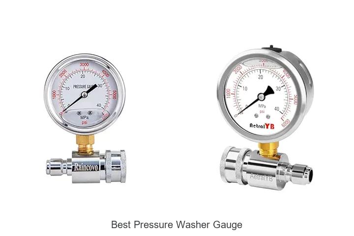 Top 12 Best Pressure Washer Gauge You Can’t Miss Today