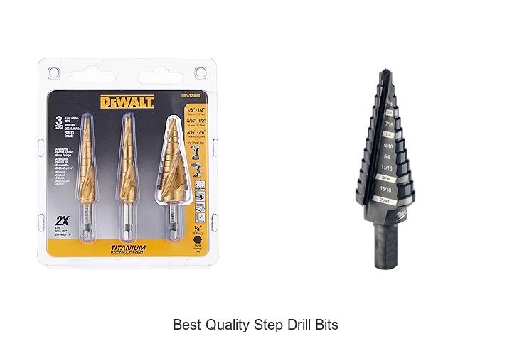 Top 15 Best Quality Step Drill Bits You Can’t Miss!