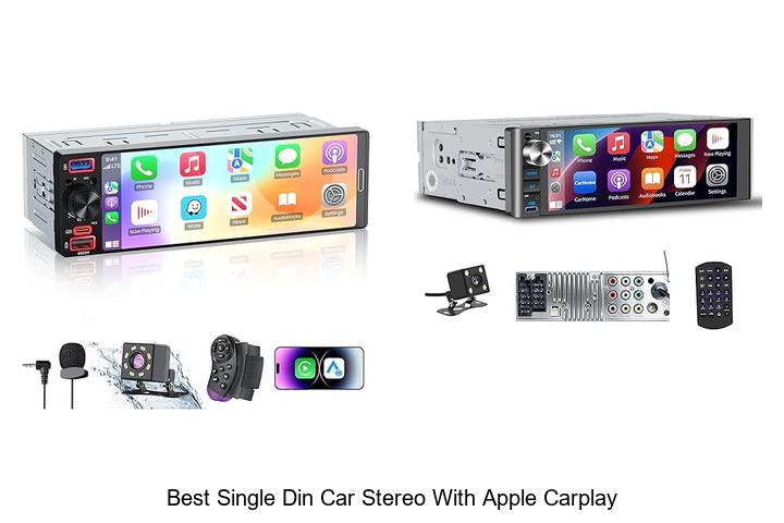 Top 10 Best Single Din Car Stereo With Apple CarPlay Revealed!