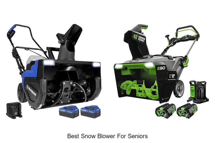 Top 15 Best Snow Blower for Seniors That Make Snow Easy