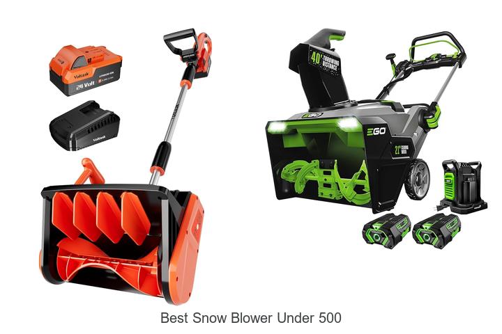 Best Snow Blower Under 500 That Will Blow You Away!