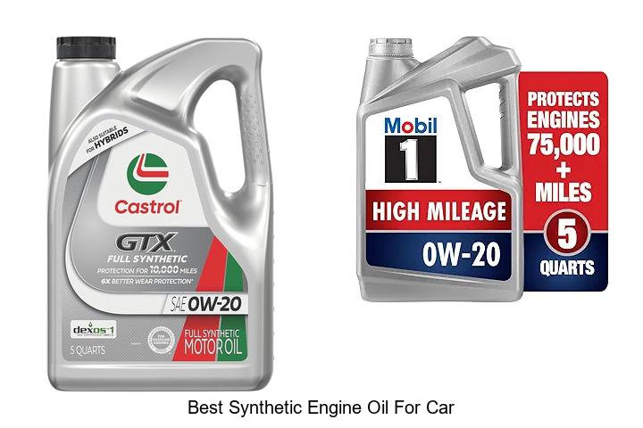 Top 10 Best Synthetic Engine Oil For Car That Boosts Power