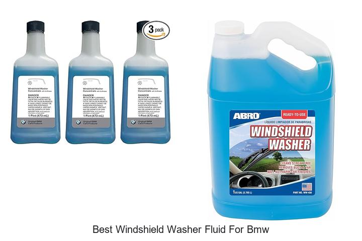 Top 10 Best Windshield Washer Fluid For BMW Revealed!