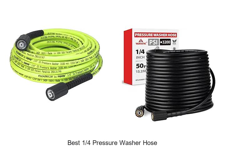 Top 12 Best 1/4 Pressure Washer Hose You Can’t Miss!