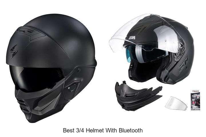Top 12 Best 3/4 Helmet With Bluetooth You Must Own Today