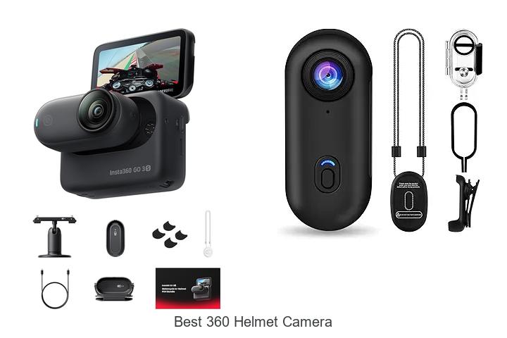 Top 12 Best 360 Helmet Camera You Can’t Miss Today