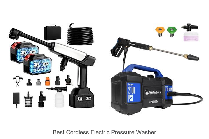 Top 12 Best Cordless Electric Pressure Washer Hacks Revealed
