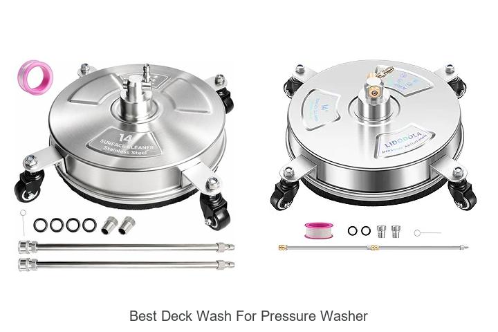 Top 12 Best Deck Wash For Pressure Washer That Works Fast