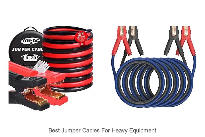 Top 12 Best Jumper Cables for Heavy Equipment That Work!