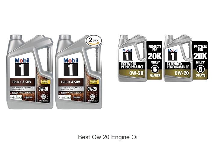 Top 12 Best OW 20 Engine Oil You Can’t Miss Today!