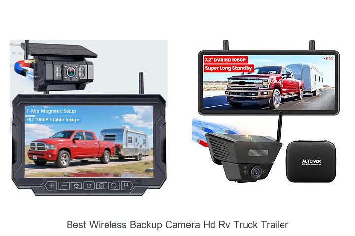 Top 12 Best Wireless Backup Camera HD RV Truck Trailer Picks