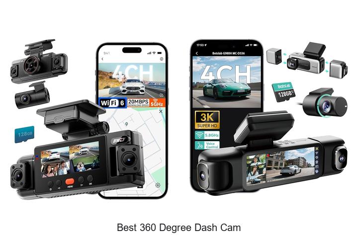 Top 12 Best 360 Degree Dash Cam You Can’t Miss Today