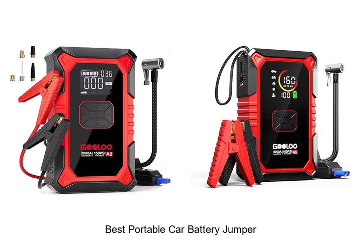 Top 12 Best Portable Car Battery Jumper You Need Now!